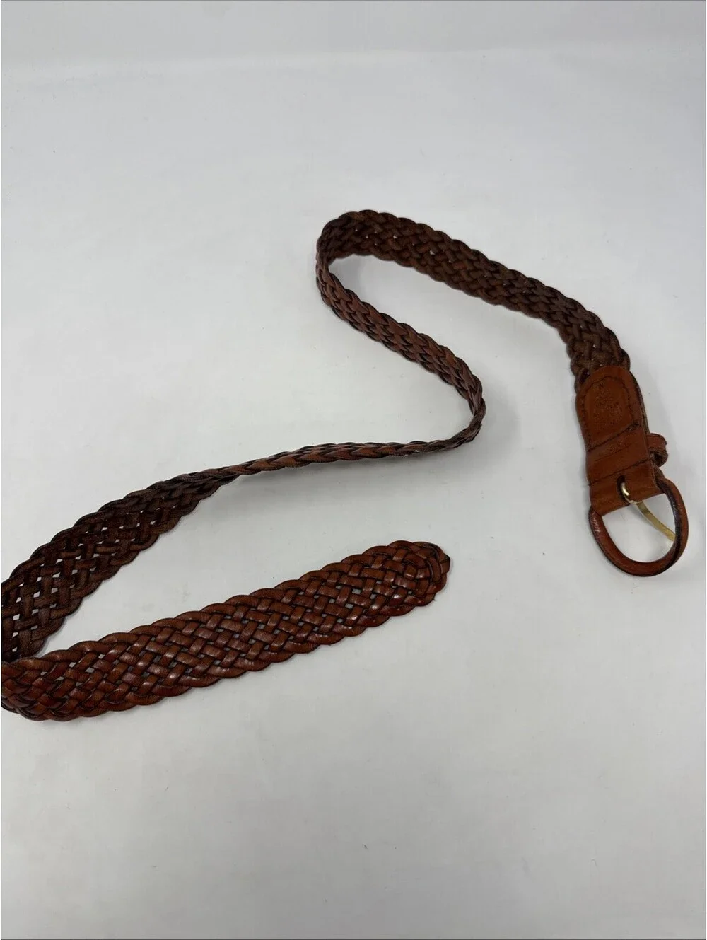Talbots Genuine Leather Light Brown Belt Size Medium